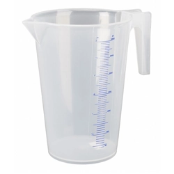 vendita online Misurino graduato in plastica 3 lt. Imbuti - Caraffe Pressol